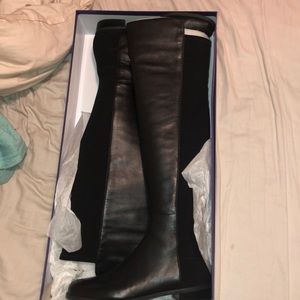 STUART WEITZMAN 5050 LEATHER BOOTS
